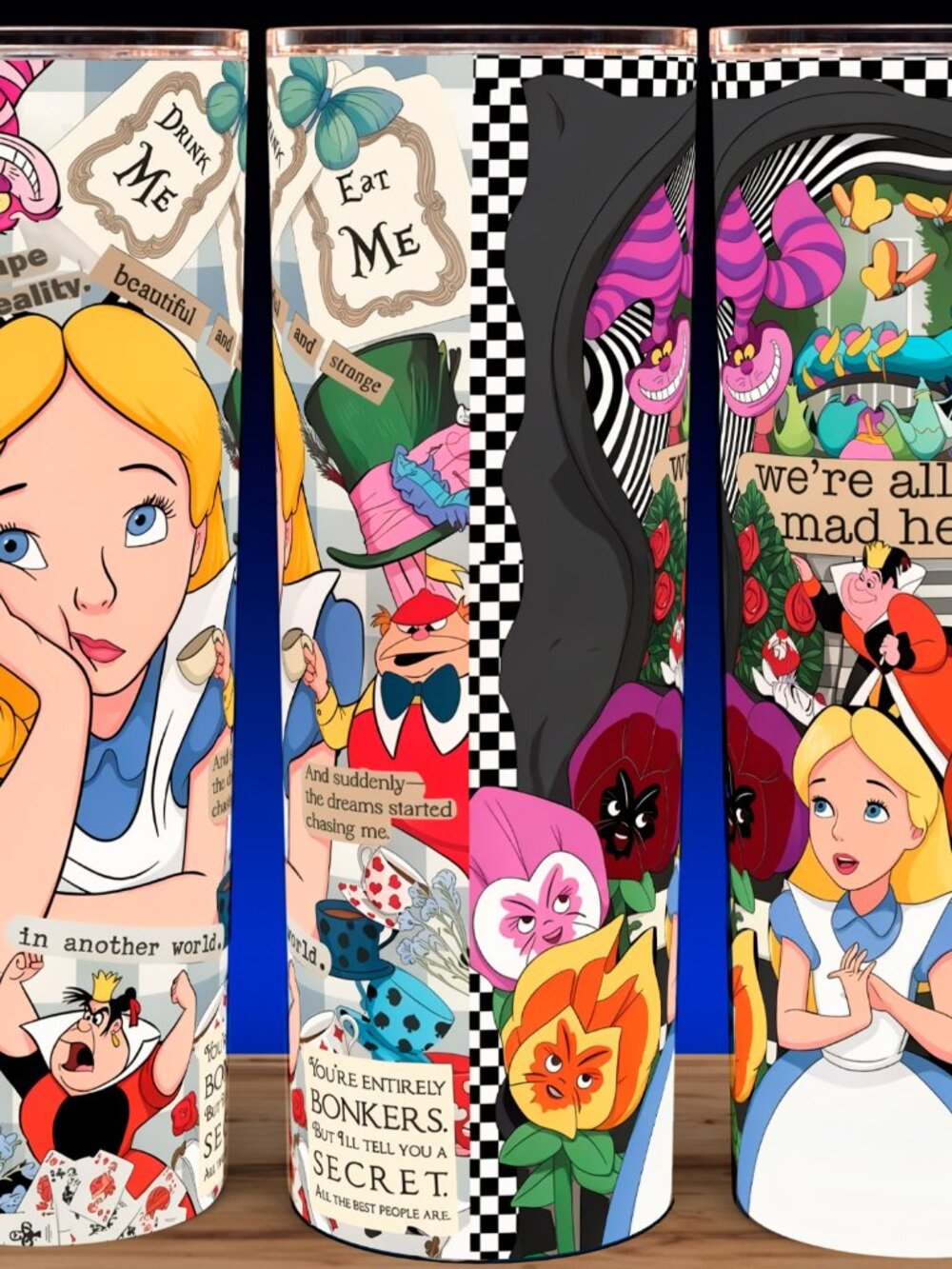 Alice in Wonderland Classic Collection Cup Mug Tumbler 20oz